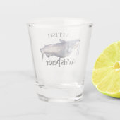 Katzenflüster Schnapsglas (Rückseite)