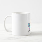 Katzenflüsterer Lustiger Becher – Tabby Superhelde Kaffeetasse (Links)