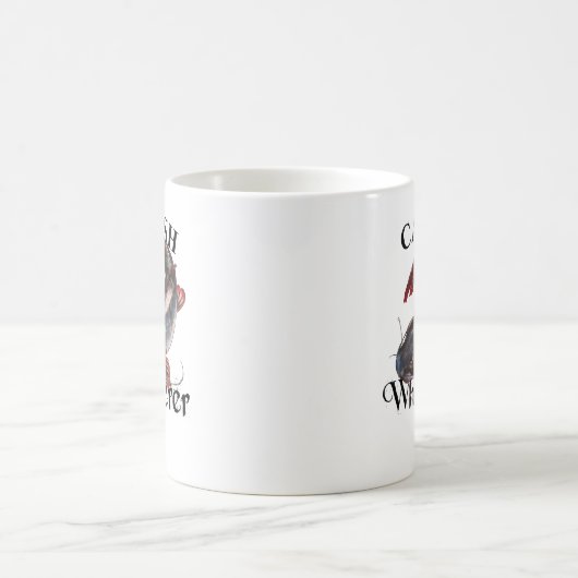 Katzenflüsterlicht Kaffeetasse (Mittel)