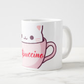 "Katzenförmige Tasse Catpuccino" (Vorderseite Rechts)