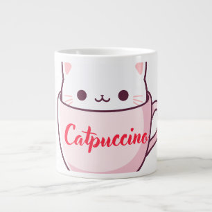 "Katzenförmige Tasse Catpuccino"