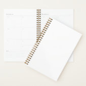 Katzenförmiger Kaffeebecher-Hardcover-Planer Planer (Anzeige)