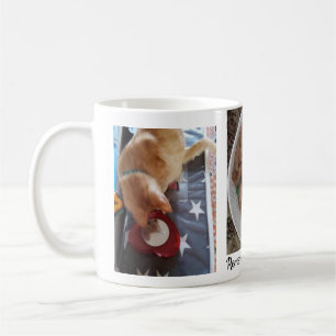 Katzenfoto-Text Anpassen Klassischer Becher, 325 m Kaffeetasse