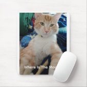 Katzenfoto-Text Anpassen Mousepad (Mit Mouse)