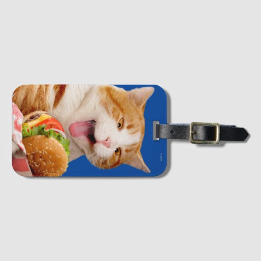 Katzenfresser Gepäckanhänger (Vorderseite (Horizontal))