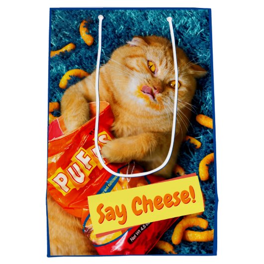 Katzenfresser Mittlere Geschenktüte (Rückseite)