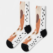 Katzenfuß Socken (Linkes Detail)