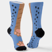 Katzenfuß Socken (Gewinkelt)