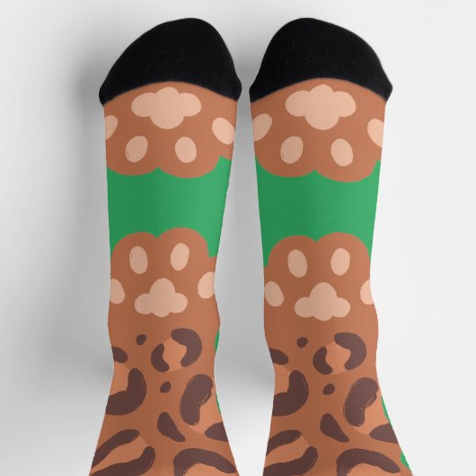 Katzenfuß Socken (Oben)