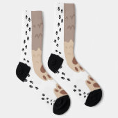 Katzenfuß Socken (Rechts)