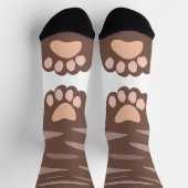 Katzenfuß Socken (Oben)
