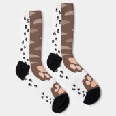 Katzenfuß Socken (Rechts)
