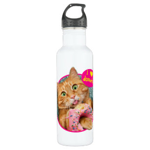 Katzenfutter Edelstahlflasche