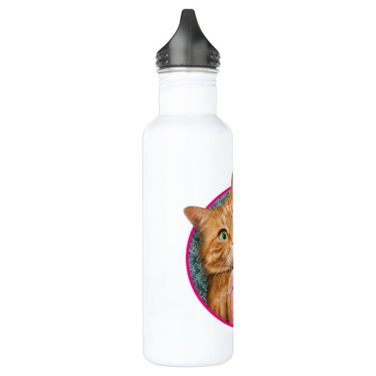 Katzenfutter Edelstahlflasche (Links)