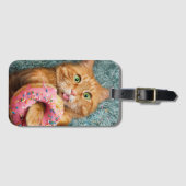 Katzenfutter Gepäckanhänger (Vorderseite (Horizontal))