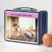 Katzenfutter Metall Brotdose (Beispiel)