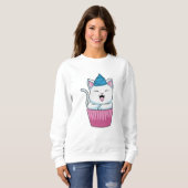 Katzenfutter Muffin Sweatshirt (Vorne ganz)