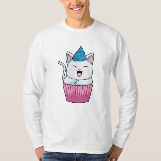 Katzenfutter Muffin T-Shirt (Vorderseite)