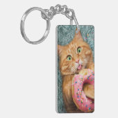 Katzenfutter Schlüsselanhänger (Vorderseite links)