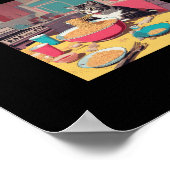 Katzenfutterposter Poster (Ecke)