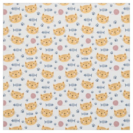 Katzengeflechte mit Knochen Nähstoff für Handarbei Stoff (Muster)