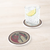 Katzengeist Getränkeuntersetzer (Seite)