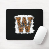Katzengeist Leopard zurück zur Schule Mädchen Mousepad (Mit Mouse)