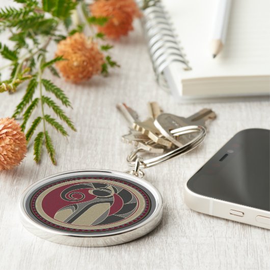 Katzengeist Schlüsselanhänger (Seite)