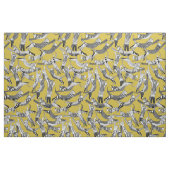 Katzengelb, Party ockergelb Stoff (Fat Quarter (45,7 x 55,9 cm))