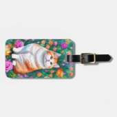 Katzengepäckanhänger Gepäckanhänger (Vorderseite horizontal)