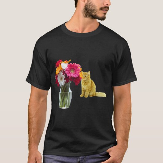 Katzengeruch-Blume T-Shirt (Vorderseite)