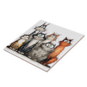 Katzengeschichten mit Launen Fliese (Seite)
