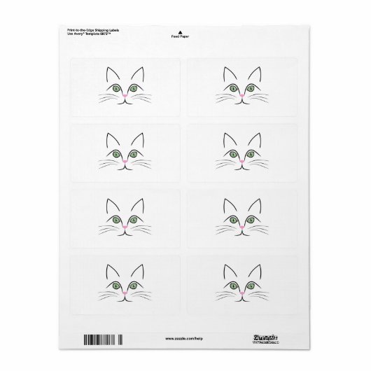 Katzengesicht (Vorne)