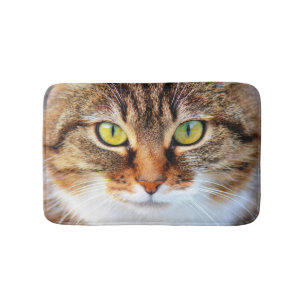 Katzengesicht Badematte