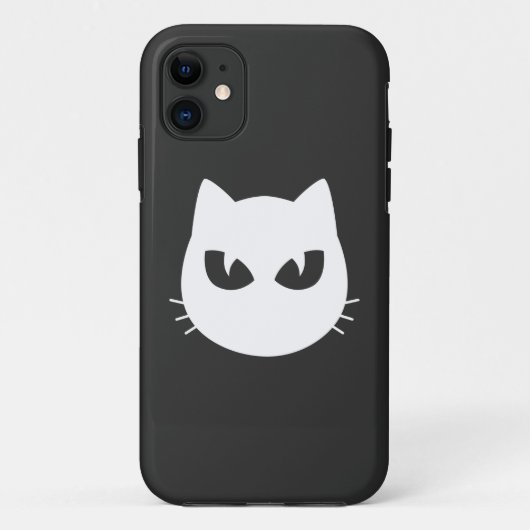 Katzengesicht Case-Mate iPhone Hülle (Rückseite)
