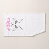 Katzengesicht Handtuch (Handtuch)