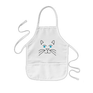 Katzengesicht Kinderschürze