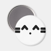 Katzengesicht, Mäuse, Kätzchen!! Magnet (Vorderseite/Rückseite)