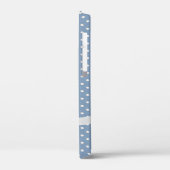 Katzengesicht mit Bogen auf Punkten Case-Mate iPhone Hülle (Rückseite / Links)