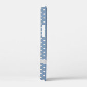 Katzengesicht mit Bogen auf Punkten Case-Mate iPhone Hülle (Rückseite / Rechts)