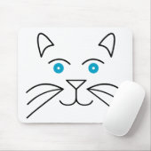 Katzengesicht Mousepad (Mit Mouse)