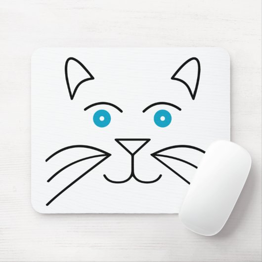 Katzengesicht Mousepad (Mit Mouse)