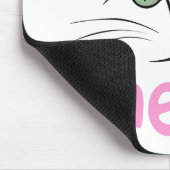 Katzengesicht Mousepad (Ecke)