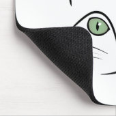 Katzengesicht Mousepad (Ecke)