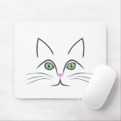 Katzengesicht Mousepad (Mit Mouse)