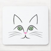 Katzengesicht Mousepad (Vorne)