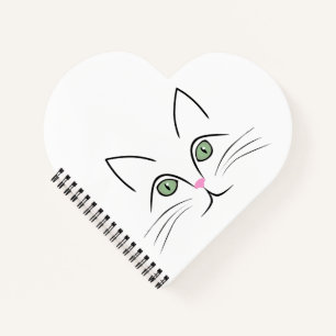 Katzengesicht Notizblock
