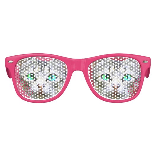 Katzengesicht Partybrille (Vorderseite)