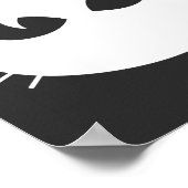 Katzengesicht Poster (Ecke)