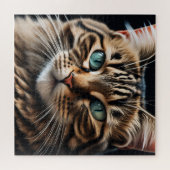 Katzengesicht Puzzle (Horizontal)